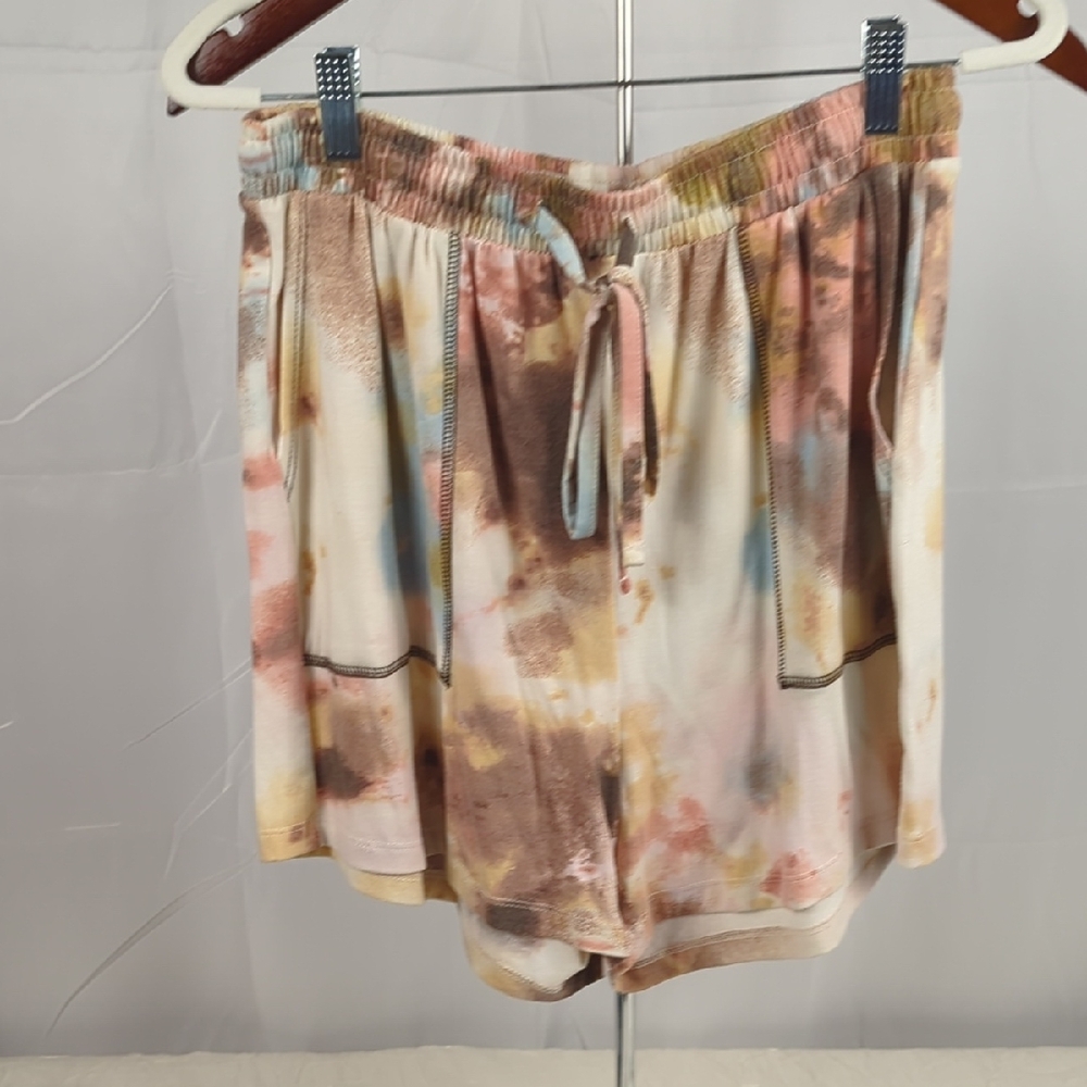 Zenana Outfitters Multicolor Tie-Dye Women's Shorts